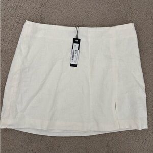 Steve Madden Cream Mini Skirt